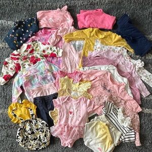 Bundle baby girls clothes 🌸